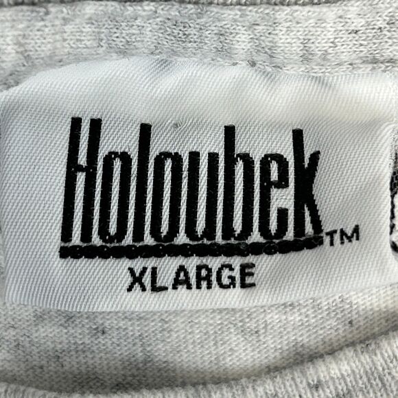 Vintage 90s Bud Light Beer T Shirt Spellout Anheuser Busch Gray Mens XL X-Large - Picture 7 of 9